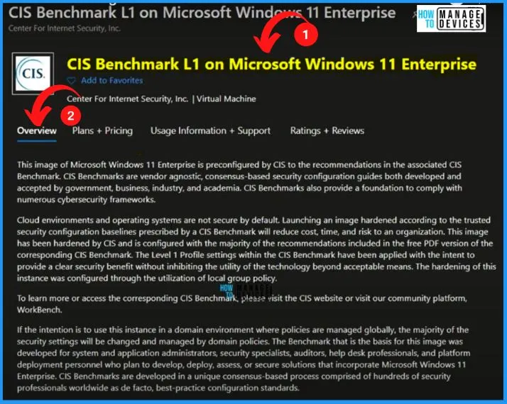 CIS Benchmark L1 Hardened Windows 11 Windows 10 Base Images Available - fig.6 - Creds to MS