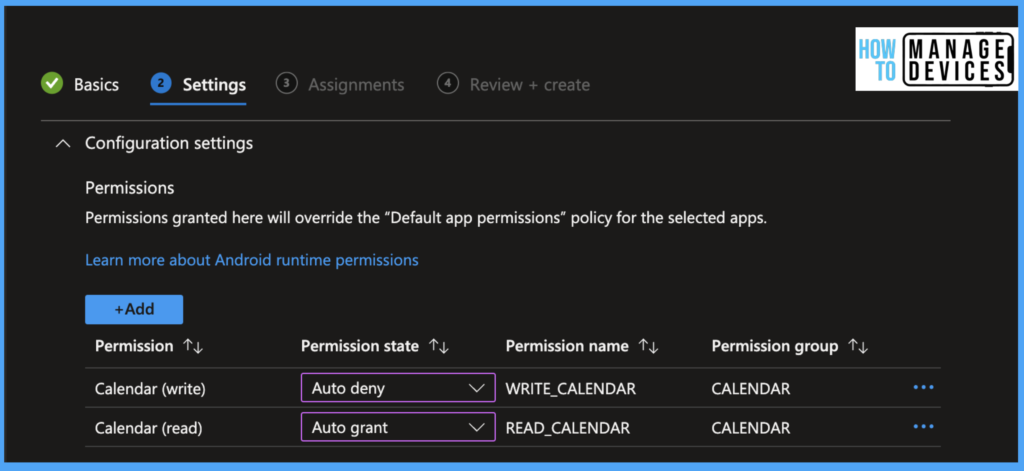 Best Guide to Configure Email Settings for Android Devices in Intune Fig. 4