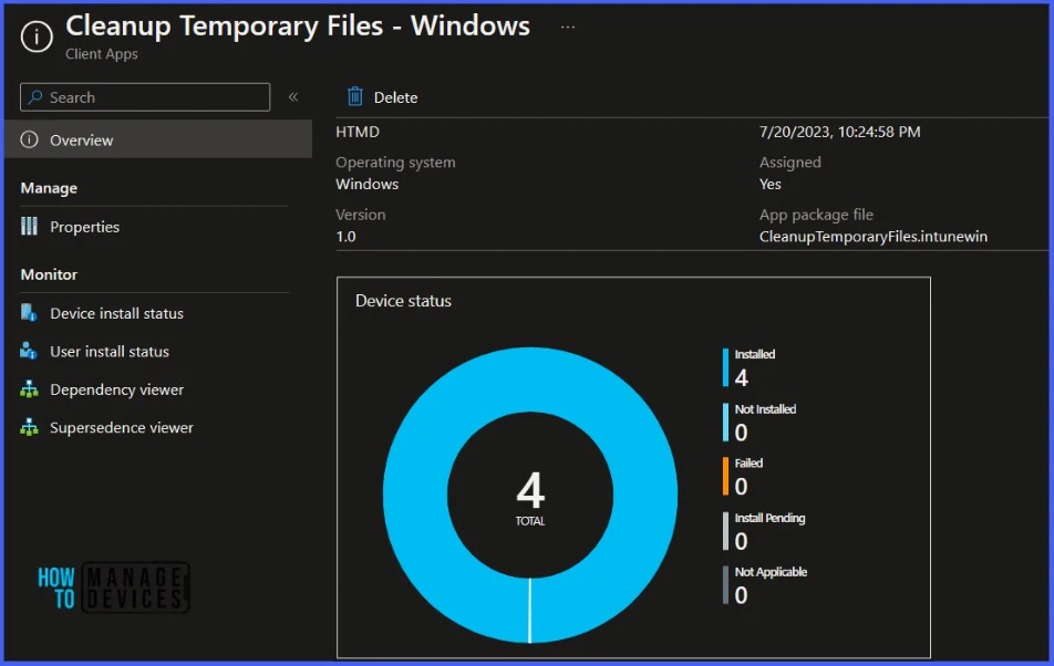 Deploy Batch File using Intune Fig.11