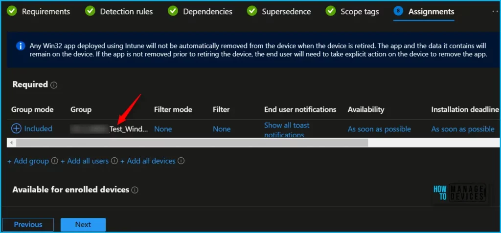 Deploy Batch File using Intune Fig.8