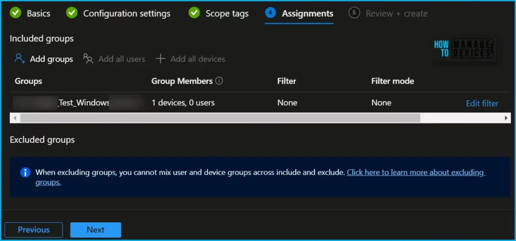 Turn Off Store Application Setting to Disable End User Access to Store Apps using Intune Policy Fig.7