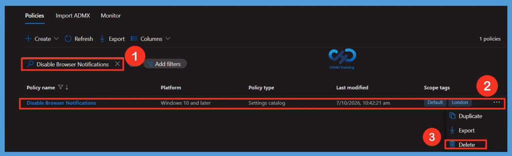 Disable Browser Notifications to Reduce Distractions by using Microsoft Intune 13 Disable Browser Notifications to Reduce Distractions by using Microsoft Intune 2