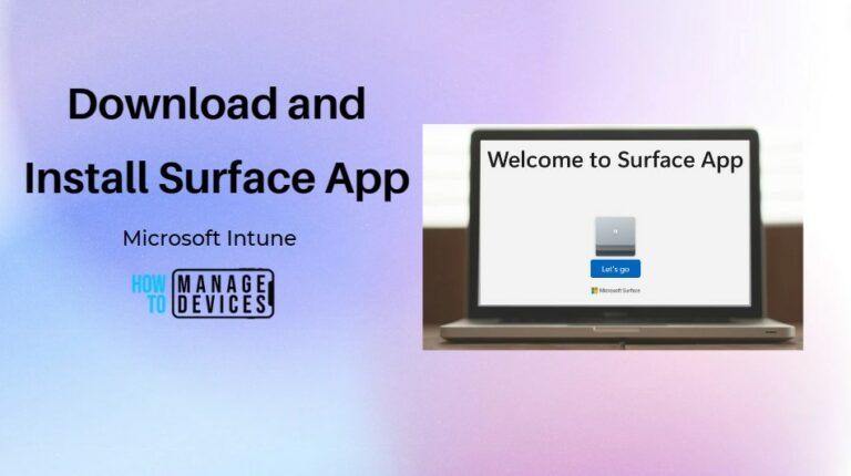 Download and Install Surface App