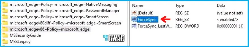 Force Sync of Browser Data without Consent Policy Using Intune Fig.10