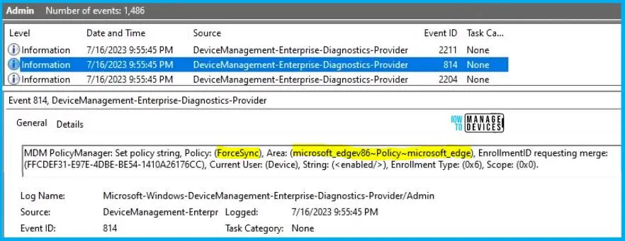 Force Sync of Browser Data without Consent Policy Using Intune Fig.9