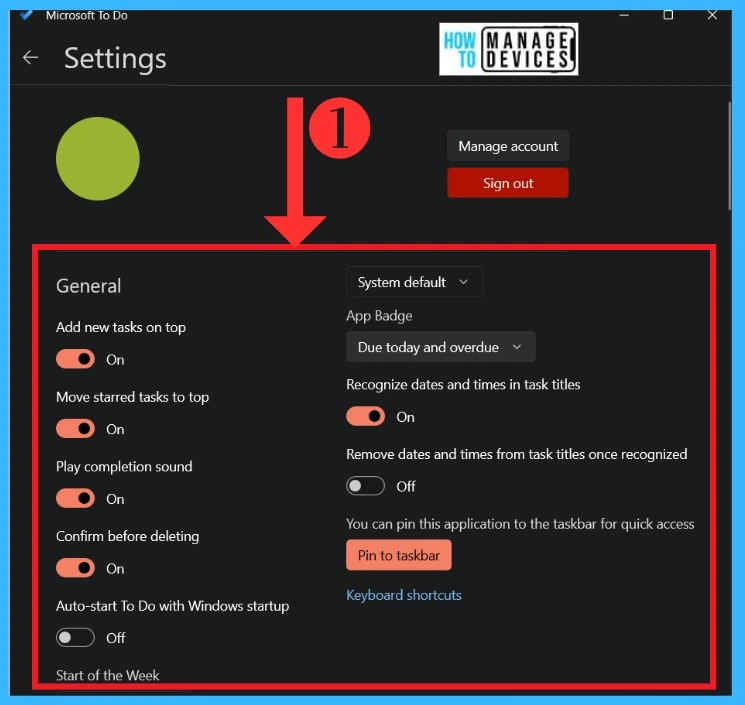 Detailed Overview of Microsoft To Do Application - Fig. 18