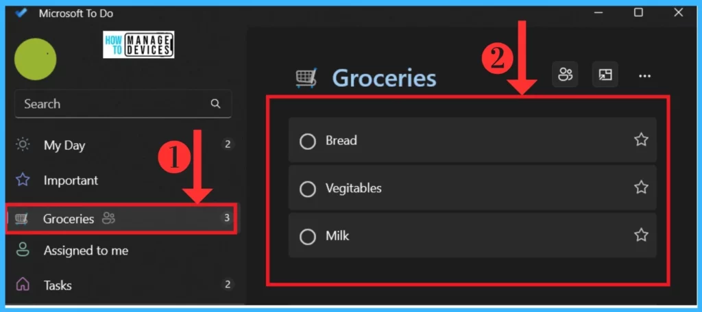 Detailed Overview of Microsoft To Do Application - Fig. 10