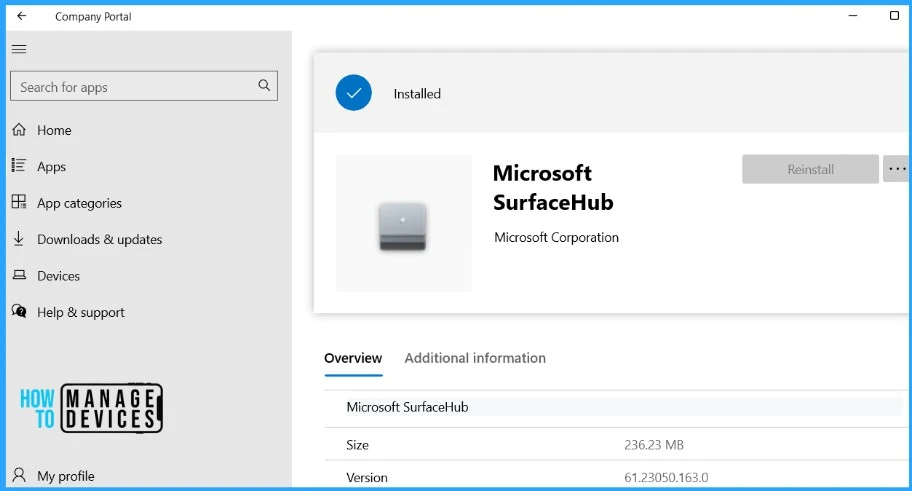 HTMD Newsletter from 3rd to 7th July 2023 4 Download and Install Surface App for Microsoft Surface PCs 3rd to 7th July 2023 Fig. 4