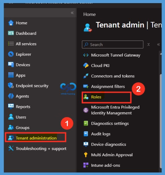 Intune RBAC for Windows Driver Updates to Control Administrative Access - Fig.1