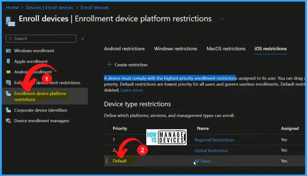 Intune Supported Device Platforms | Custom Baselines - fig.22