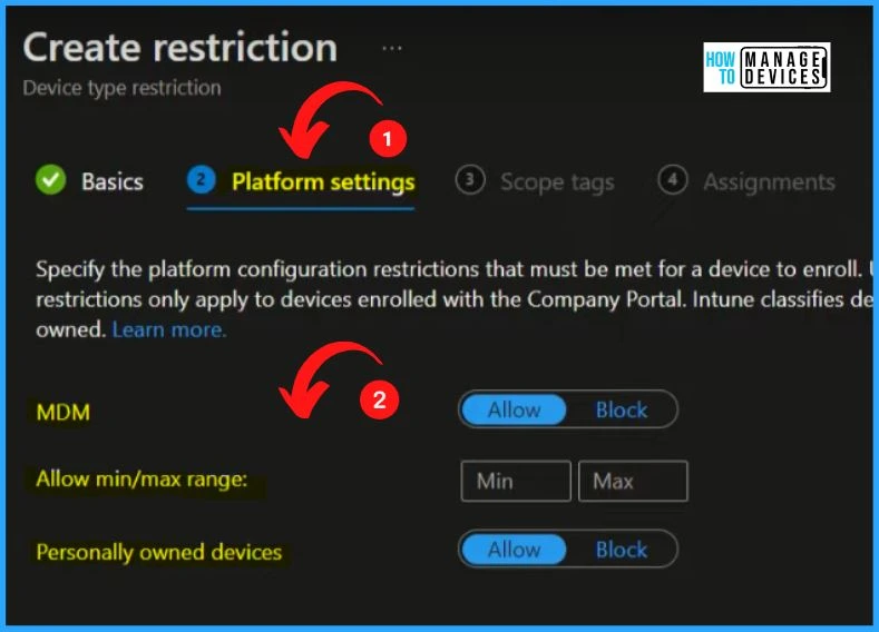 Intune Supported Device Platforms | Custom Baselines - fig.19