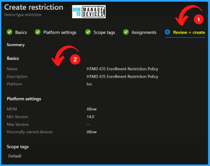 Intune Supported Device Platforms | Custom Baselines - fig.21