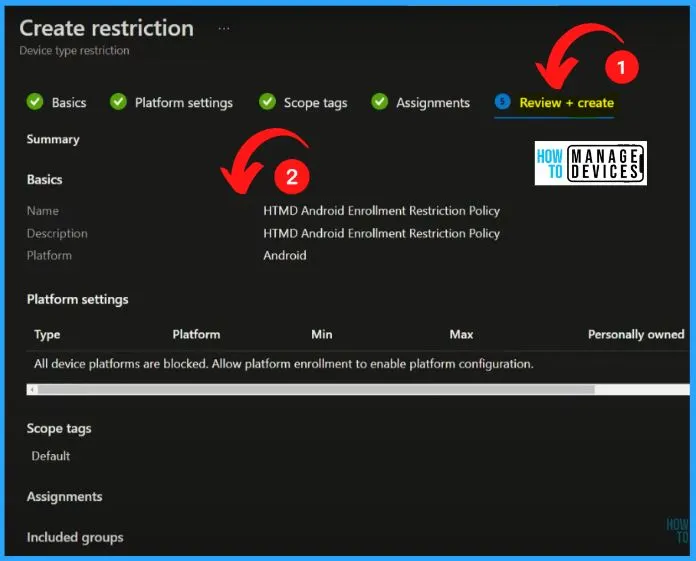 Intune Supported Device Platforms | Custom Baselines - fig.6