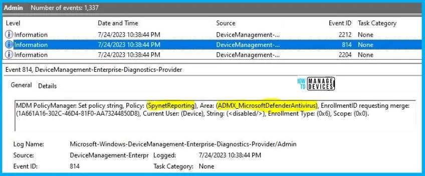 Join Microsoft MAPS Policy using Intune Fig. 10