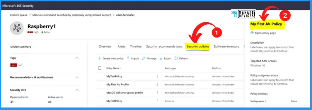 Enable New MDE Security Settings Management Experience - fig.4