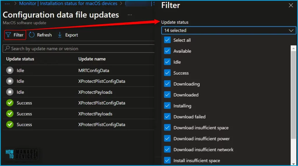 HTMD Newsletter from 3rd to 7th July 2023 26 Monitor macOS Update Installation Status from Intune 3rd to 7th July 2023 Fig. 23