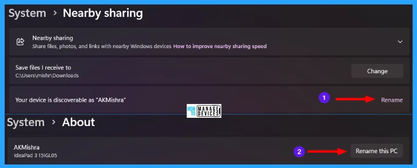 Share Files using Nearby Sharing in Windows 11 - Fig. 6