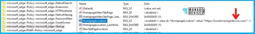 Setting Up MS Edge Homepage Using Intune Fig.11