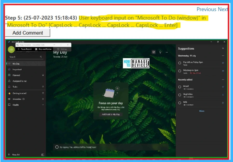 Detailed Overview of Windows Steps Recorder Application - Fig.8