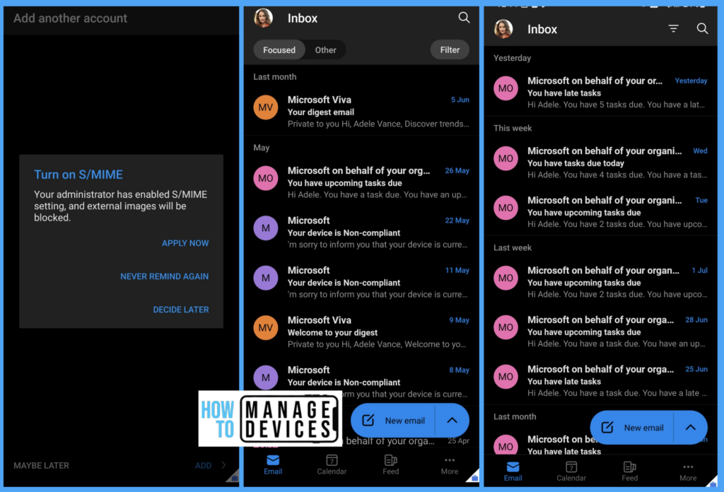 HTMD Newsletter from 3rd to 7th July 2023 24 Best Guide to Configure Email Settings for Android Devices in Intune 3rd to 7th July 2023 Fig. 21