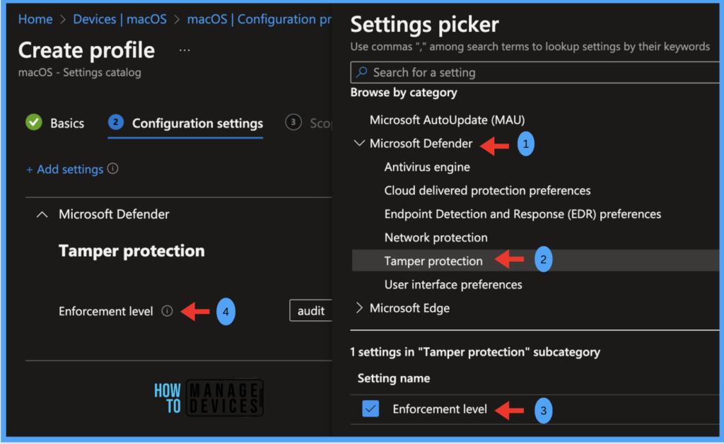 HTMD Newsletter from 17th to 21st July 2023 11 An Easy Method to Enable Tamper Protection for macOS using Intune 17th to 21st July 2023 Fig. 9