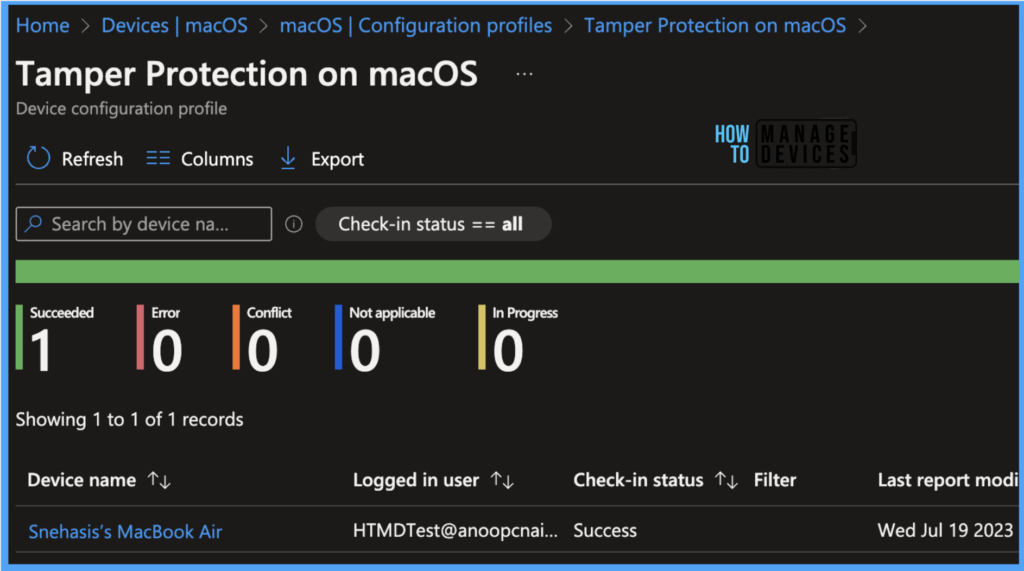 An Easy Method to Enable Tamper Protection for macOS using Intune Fig. 10