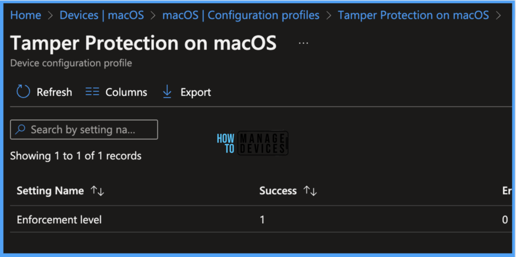 An Easy Method to Enable Tamper Protection for macOS using Intune Fig. 12