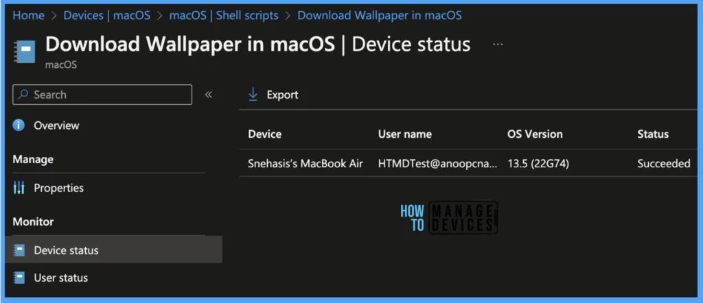 How to Set Wallpaper in macOS using Intune - Fig. 9