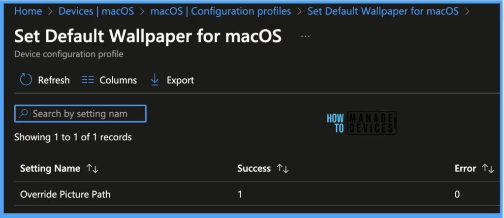 How to Set Wallpaper in macOS using Intune - Fig. 21