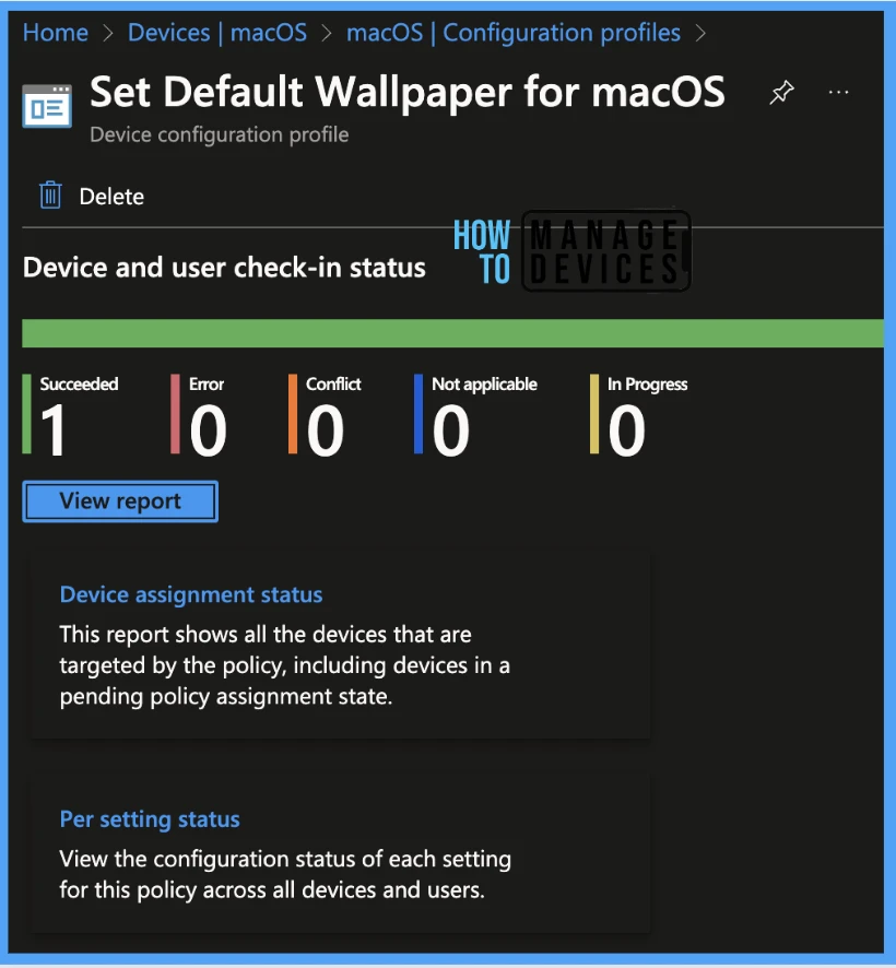 How to Set Wallpaper in macOS using Intune - Fig. 18