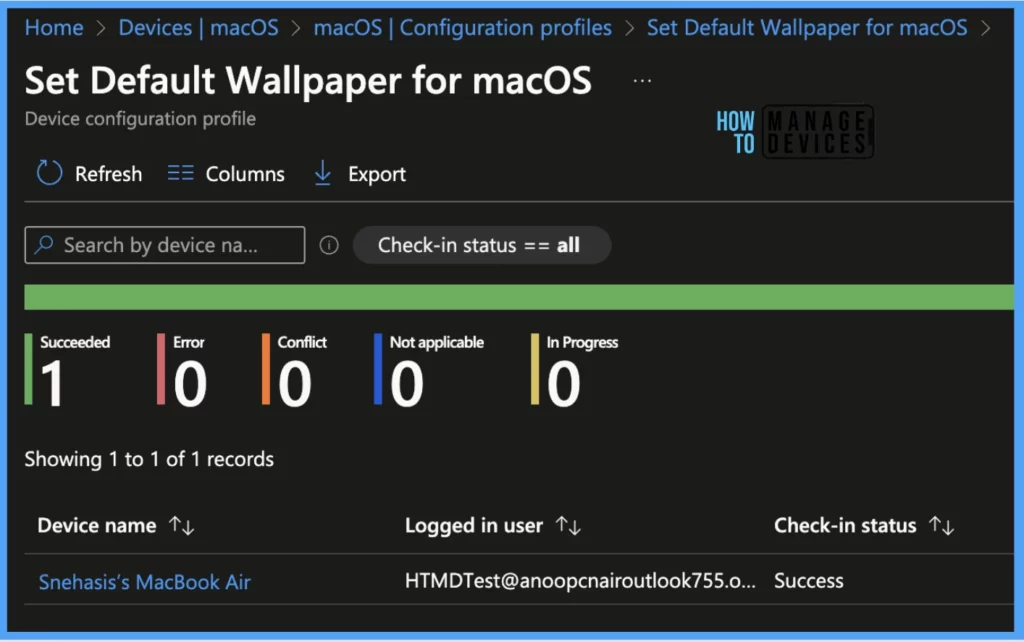 How to Set Wallpaper in macOS using Intune - Fig. 19