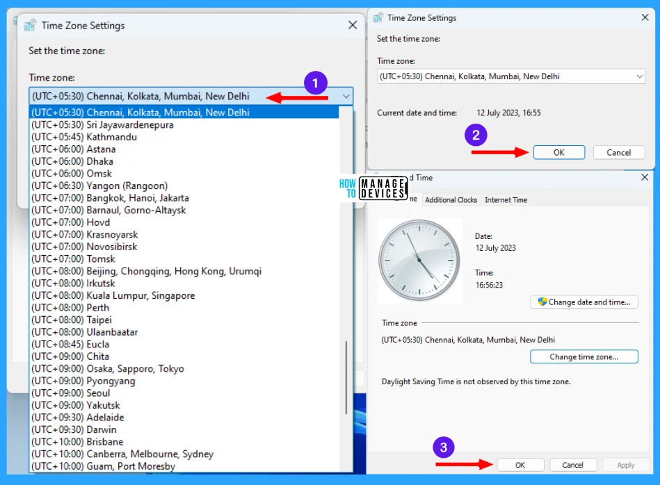 HTMD Newsletter from 10th to 14th July 2023 15 5 Ways to Manage Automatic Time Zone Changes in Windows 11 10th to 14th July 2023 Fig. 13