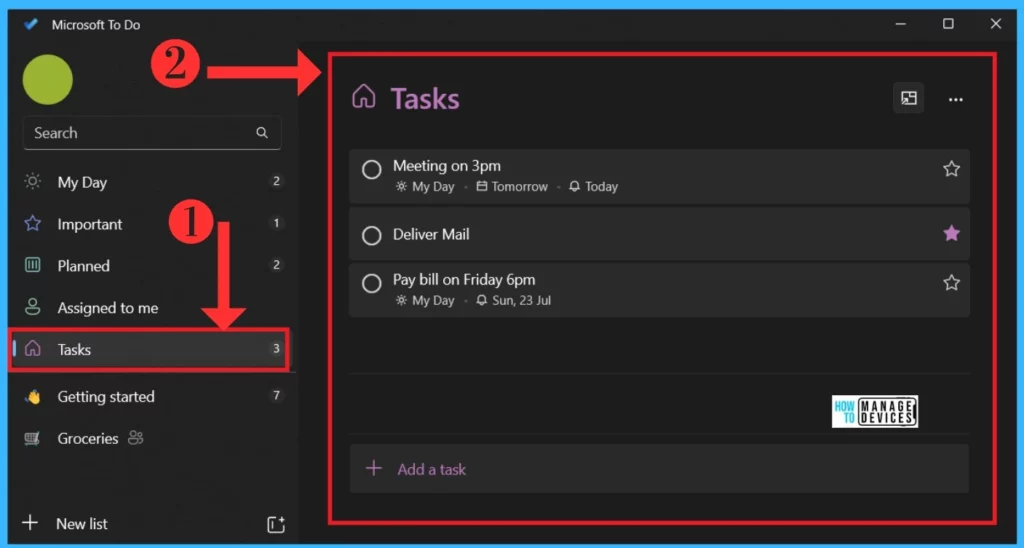 Detailed Overview of Microsoft To Do Application - Fig. 7