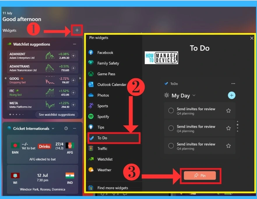 New Widgets Experience in Windows - Fig. 6