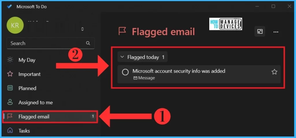 HTMD Newsletter from 17th to 21st July 2023 23 Detailed Overview of Microsoft To Do Application 17th to 21st July 2023 Fig. 19
