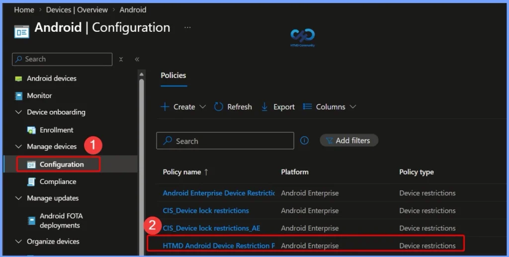 Block Android App Installation from Unknown Sources using Intune 3 Block Android App Installation from Unknown Sources using Intune - Fig.2