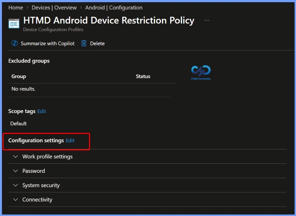 Block Android App Installation from Unknown Sources using Intune 4 Block Android App Installation from Unknown Sources using Intune - Fig.3