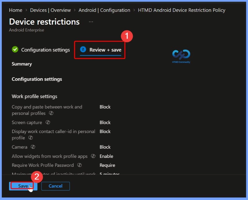 Block Android App Installation from Unknown Sources using Intune 8 Block Android App Installation from Unknown Sources using Intune - Fig.7