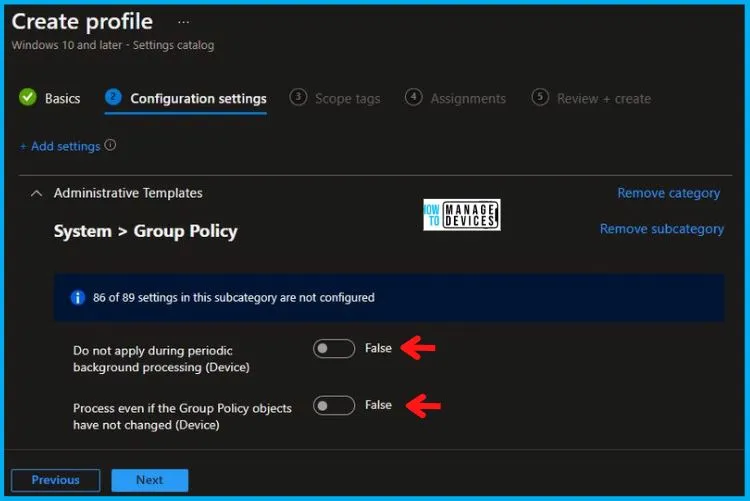 HTMD Newsletter from 31st July to 4th August 2023 15 Configure Registry Processing Policy using Intune 31st July to 4th August 2023 Fig. 11
