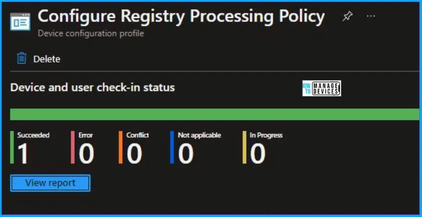 Configure Registry Processing Policy Using Intune Fig.9