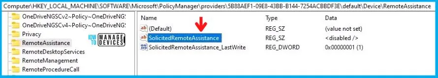 Configure Solicited Remote Assistance Policy using Intune Fig.10