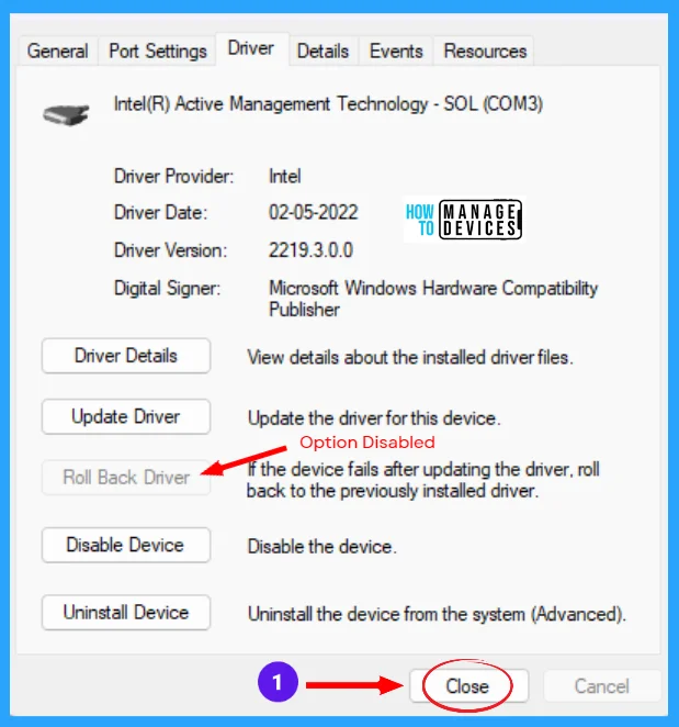 How to Roll Back Device Driver to Previous Version in Windows 11 - Fig. 7