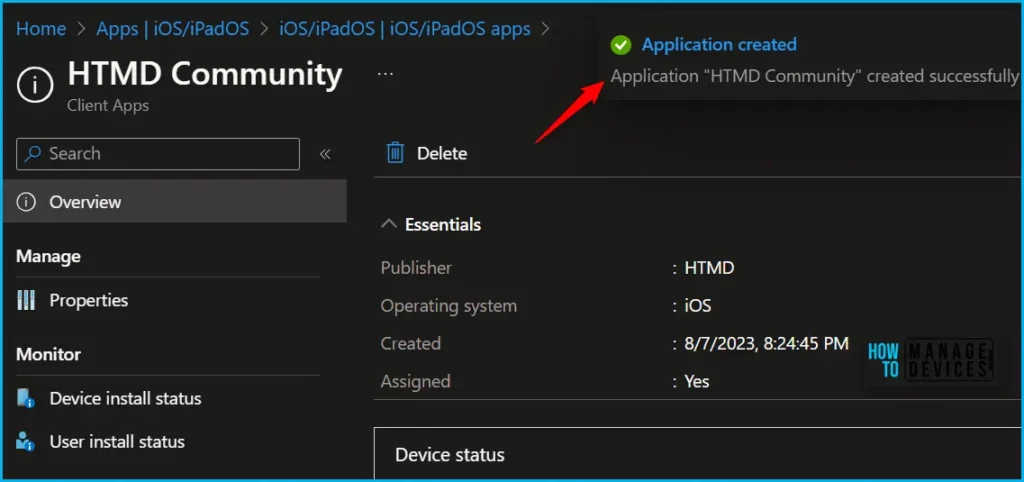 New Intune Settings for iOS iPadOS Web Clip App Deployment Fig.5