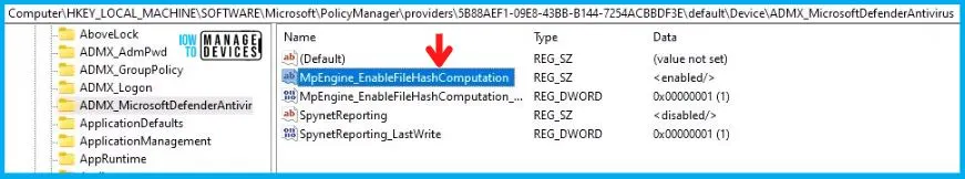 Enable File Hash Computation Feature Policy Using Intune Fig.10