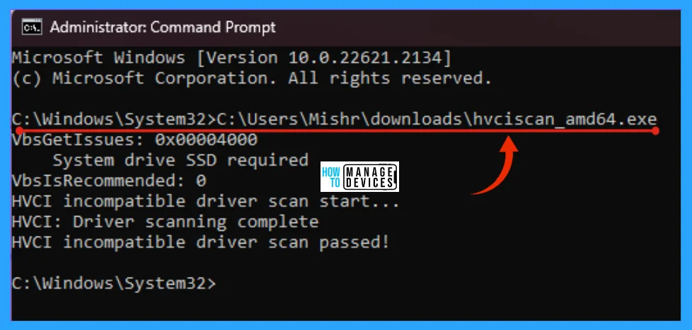 HTMD Newsletter from 21st to 25th August 2023 22 Use Memory Integrity System Readiness Scan Tool in Windows 11 21st to 25th August 2023 Fig. 21