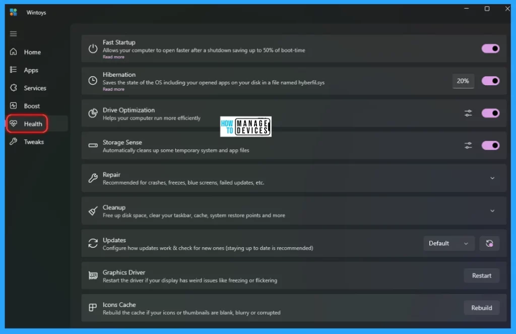 Speed Up Windows 11 with Wintoys Boost Options - Fig. 12