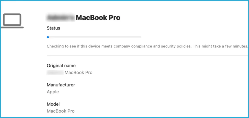 Manually Sync macOS Device with Intune Fig.3