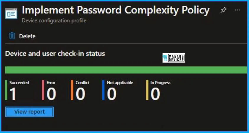 Implement Password Complexity Policy Using Intune Fig.8