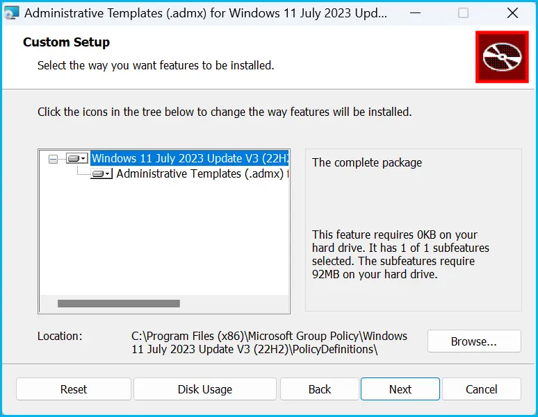 Download and Install Administrative Templates for Windows 11 22H2 Fig.4