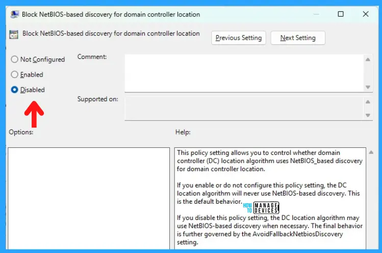 Latest Windows 11 Features with Build 25931 | DC location will no longer use NetBIOS Fig.4